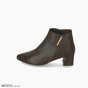 국민 쿠션 천연가죽 여성 앵클부츠 LCWA21U44CXU_GN