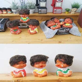 곱슬머리 EU70RB75 양배추인형 응팔 데코소품 응답하라 못난이 세트 학교 인형 3P