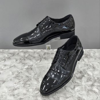 남성 슬림토 에나멜콤비 정장 구두 32HF30HD52 CK-101 2SD JJ