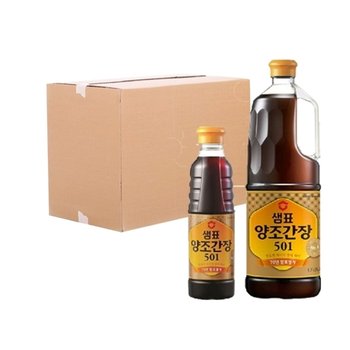 [박스] 샘표 양조간장501 1.7L+500ml 6입