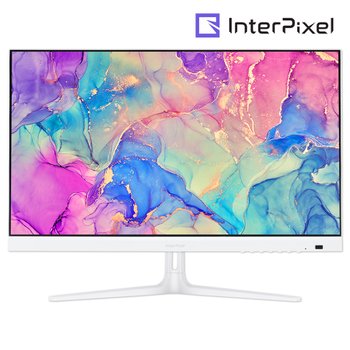 인터픽셀 IP2422 FHD IPS 100Hz 60.5cm 무결점 화이트 사무용 모니터 HDR 리모컨
