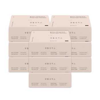 [생활공작소] 뽑아쓰는 키친타올 베이직 100매 x 9팩