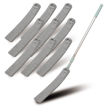 마켓플랜 매직 틈새청소 밀대 + 극세사걸레 10p