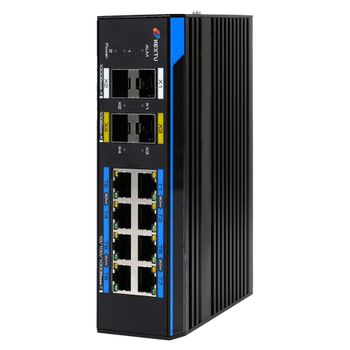 산업용 112JZR92 8포트 90W Hi POE스위치허브 SFP+ VLAN 서버실