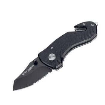 BOKER 독일 보커나이프 블랙 레스큐(S) 폴딩나이프 캠핑나이프 호신용칼 군용나이프