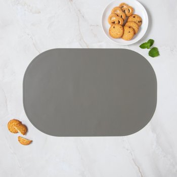 [고려합성(주)]라운드 실리콘 식탁매트_올리브