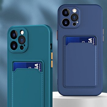 아이폰13 13미니 13프로 13프로맥스 캔디 컬러 카드 슬롯 실리콘 핸드폰 케이스