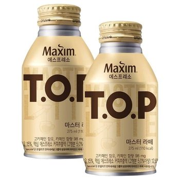 맥심 티오피 마스터 라떼 으 275ml x 24can 커피 (52371331)
