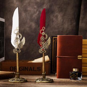 아트박스/위드마켓 8종 이카루스 깃털 만년필 노트세트(3color)