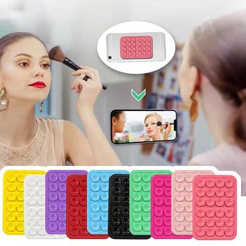 10종 컬러 스마트폰 실리콘 흡착패드 젠지 감성 문어 빨판 뽁뽁이 핸드폰 보조배터리 강력 흡착