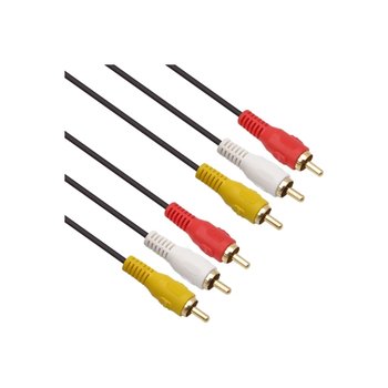 강원전자 NMA-3R100N NETmate RCA 3선 케이블(2.8Ø) 10M