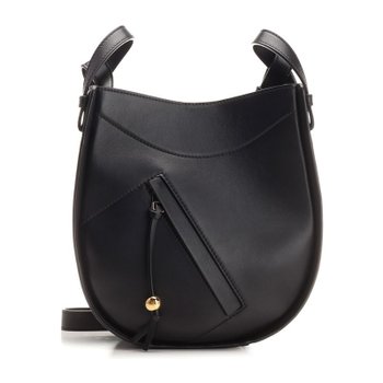 [해외배송] 로에베 해먹 슬라이스 가죽 숄더 백 A538HHSX01 1100