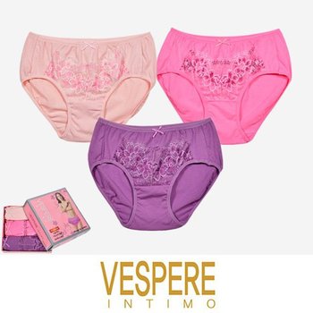 여자팬티 러블리한 플라워 레이스 맥시 삼각팬티 3매입 0927eg 부인용팬티