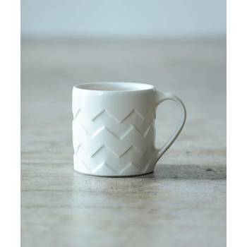[BEAMS]세코 아리미 / 백자 조각 머그컵