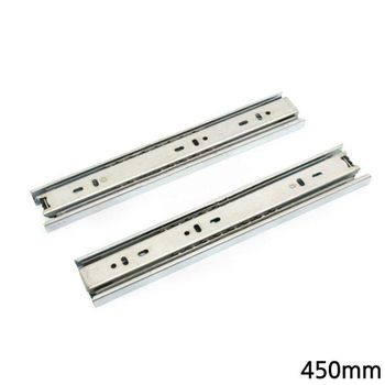 35mm 부속품 3단 볼레일 x 서랍 450mm 서랍레일 원목서랍장 서랍형침대