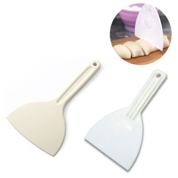 키친아이템 실리콘 베이킹 주방용 조리용 알뜰주걱 반달형 2종택1