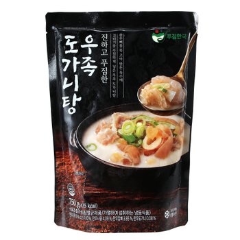 푸짐한국 우족도가니탕 750g