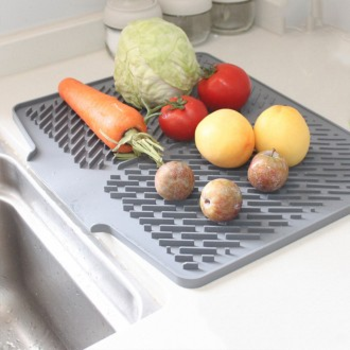 실용적인 XHU860I7 실리콘 건조매트 물빠짐 싱크대 식기 받침