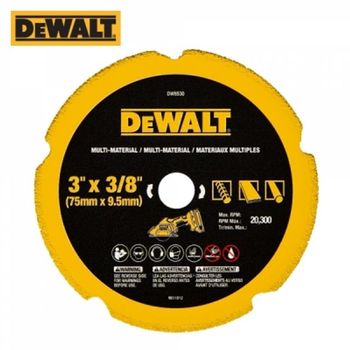 디월트 컷오프툴 DCS438용 75mm 철재 석고보드 플라스틱용 멀티날 DW8530 부품 소모품 자재 파츠