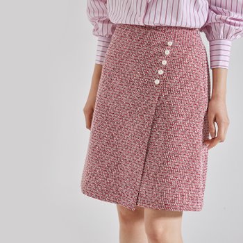 [신세계백화점]트위드 숏스커트_MF3S1SK8000