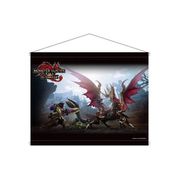 [해외] Monster Hunter 몬스터 헌터 라이즈: 선브레이크 B2 태피스트리 3. 메인 비주얼