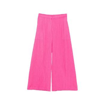 이세이미야케 먼슬리 컬러 재뉴어리 플리세 와이드 팬츠 PP66JF1