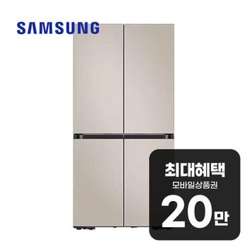 삼성 비스포크 AI 하이브리드 4도어 키친핏 냉장고 637L RM70F64R1G 렌탈 60개월 월 74400원