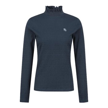 파리게이츠골프긴팔티 PQS 521E1TI306_NA 여성 스모킹 프로넥 긴팔 티셔츠