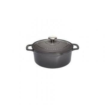 CHASSEUR 무쇠주물 양수냄비 20cm (PUC472089) (캐비어) 1831953