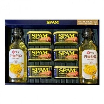 추석선물세트 리챔 명절 포함 1호 복합 스팸 쇼핑백 선물세트 참치 추석선물세트 추석선물