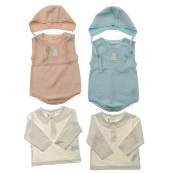 아가방 01S527903 페페니트바디수트모자