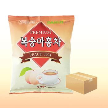 대호 복숭아홍차 1kg x 12개 아이스티 파우더 차음료 (S11911955)