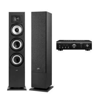 데논 PMA-600NE + 폴크오디오 Monitor XT60 하이파이오디오
