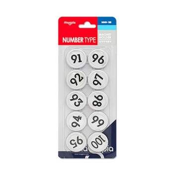 마그피아 015WVN74 숫자 자석홀더 MMN-100 91~100/35mm 판(1개입)