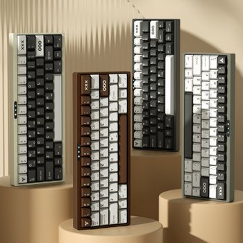 [해외] LUMINKEY 60PRO 기계식 키보드 HIFI 게이밍 무선 알루미늄 키보드 65%배열