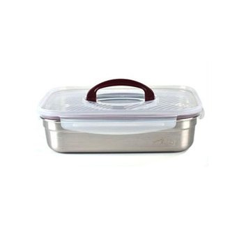 밀폐 원핸들 스텐 반찬통 용기 1호 (WD75314)