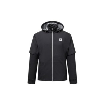 골프자켓 VQA RHRFJ41407 하이브리드 레인 코트 Black