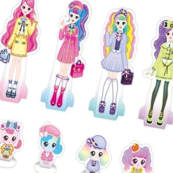 프린세스 인형놀이 옷입히기 공주스티커 꾸미기 키덜트 아이들