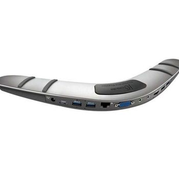 멀티포트 usb 도킹스테이션 울트라 usb 허브 맥북 듀얼 확장 타입