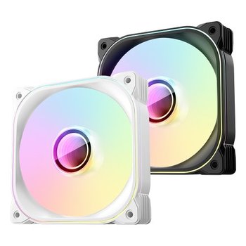 HIT 1stPlayer FM7 120 ARGB PWM 리버스 (블랙/화이트)