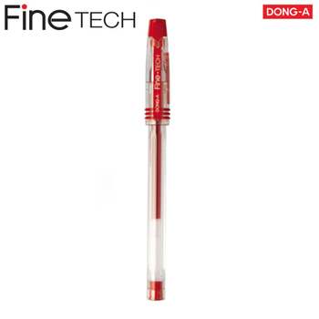 동아 OT27QS72 파인테크 중성펜 0.3mm (12자루) 1다스 (레드)