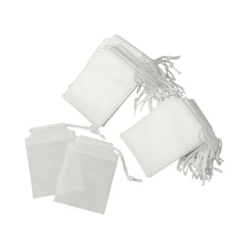 한쪽 WD26ZU11 스트링 부직포 파우치 (50p 9x12cm 화이트) DK06