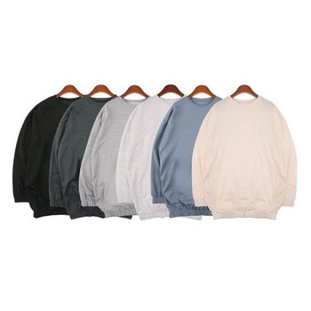 [MEJ70840_62_62]밴딩 심플맨투맨티 티셔츠 무지 베이직