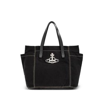 [해외] 26SS 비비안웨스트우드 토트백 4D02000PU W01AYN401 BLACK