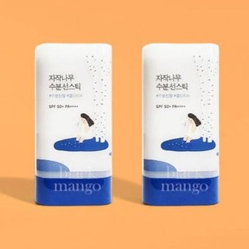 라운드랩 자작나무 수분 선스틱 19g+19g 더블기획 x2SET (AD)