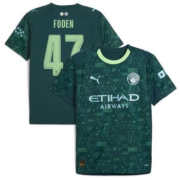 [해외] 푸마 필 포든 맨체스터 시티 x EA 스포츠 FC 2025/26 포스 저지 - 그린 11144129