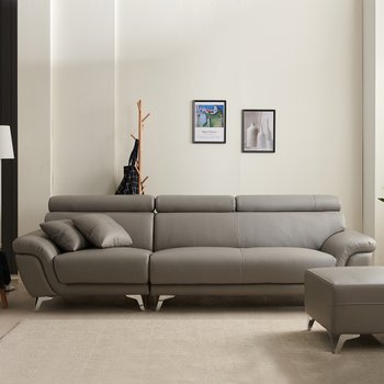 폴로까사 피엔자 4인용 통가죽 소파