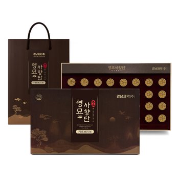 [오늘출발] 영묘사향단 공진단 침향환 32환 쇼핑백포함 선물세트