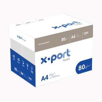 엑스포트 A4용지 80g 1박스(2500매) Xport