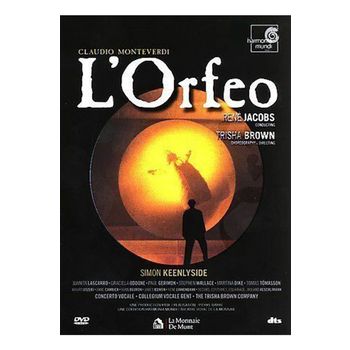 CLAUDIO MONTEVERDI - MONTEVERDI/ L`OREO/ RENE JACOBS/ TRISHA BROWN 몬테베르디: 오르페오/